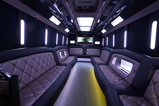 limo bus in Vancouver